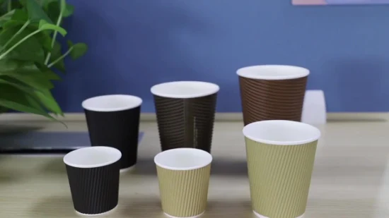 Fabricantes Proveedor Café Té desechable Taza de papel Kraft