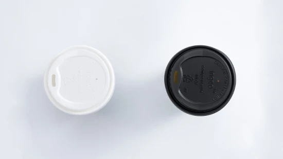 Cubierta de tapa de taza Cpla ecológica compostable para café