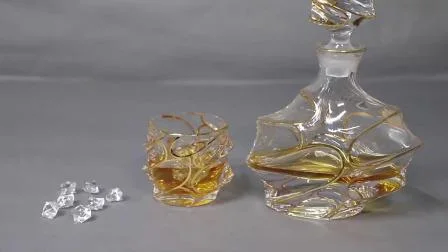 Gran oferta, 6 uds., juego de copas de cristal en relieve, copa de cristal grabada para beber agua de vino, personalizada